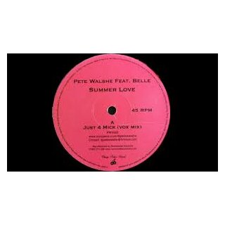 Pete Walshe feat. Belle - Summer Love Vinyl