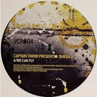 Captain Tinrib Presents Omega 3 - We Can Fly / Subsonic Vinyl