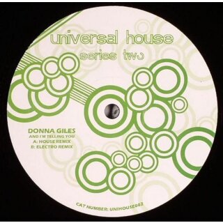 Donna Giles – And Im Telling You (Universal House Series Two) Vinyl