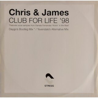 Chris & James – Club For Life 98 Vinyl